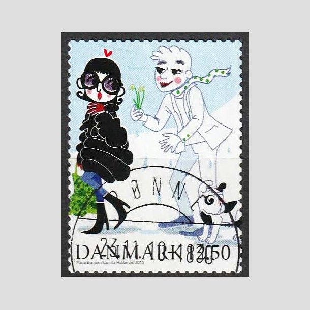 FRIM�RKER DANMARK | 2010 - AFA 1639E - Vintereventyr - 12,50 Kr. flerfarvet - Pragt Stemplet