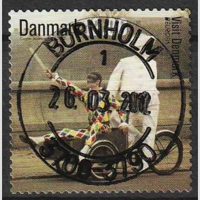 FRIM�RKER DANMARK | 2012 - AFA 1696 - Visit Danmark - 12,00 Kr. flerfarvet - Pragt Stemplet 