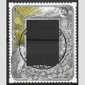FRIM�RKER DANMARK | 2014 - AFA 1795 - Frim�rkekunst - 9,00 Kr. flerfarvet - P�nt Stemplet
