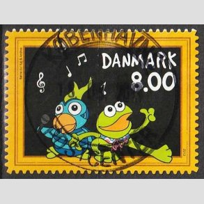 FRIM�RKER DANMARK | 2013 - AFA 1735a - B�rne-TV - 8,00 Kr. flerfarvet - Pragt Stemplet