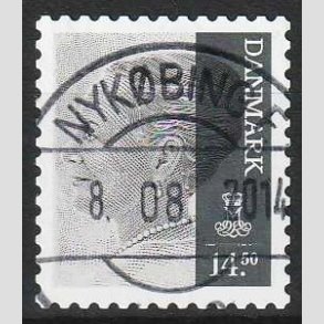FRIMRKER DANMARK | 2013 - AFA 1725 - Dronning Margrethe - 14,50 Kr. gr - Pragt Stemplet