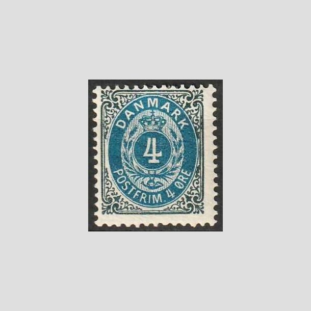FRIMRKER DANMARK | 1902 - AFA 23C - 4 re gr/bl - Postfrisk