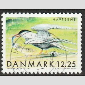 FRIM�RKER DANMARK | 1999 - AFA 1225a - Danske tr�kfugle - 12,25 Kr. Havterne - Pragt Stemplet