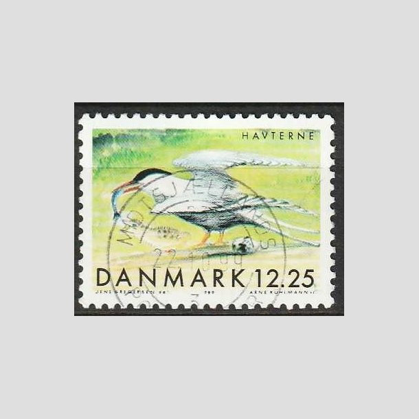 FRIM�RKER DANMARK | 1999 - AFA 1225a - Danske tr�kfugle - 12,25 Kr. Havterne - Pragt Stemplet