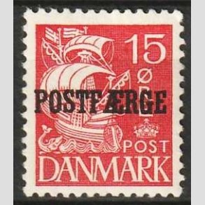 FRIMRKER DANMARK | 1936-39 - AFA 16a - 15 re rd (IA) - Ubrugt