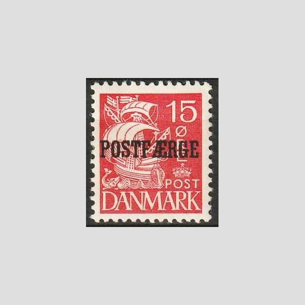 FRIMRKER DANMARK | 1936-39 - AFA 16a - 15 re rd (IA) - Ubrugt
