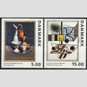 FRIMRKER DANMARK | 1993 - AFA 1057+1058 - Maleriserie 6. - 5,00 + 10,00 kr. - Lux st