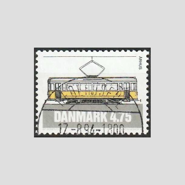 FRIM�RKER DANMARK | 1994 - AFA 1071 - Sporvogne - 4,75 Kr. - Lux Stemplet Hedehusene
