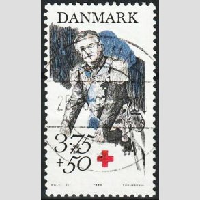 FRIMRKER DANMARK | 1994 - AFA 1069 - Prins Henrik 60 r. - 3,75 Kr. + 50 re - Pragt Stemplet Farum