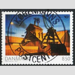 FRIMRKER DANMARK | 2010 - AFA 1617E - Norden ved havet I. - 8,50 Kr. flerfarvet - Pragt Stemplet