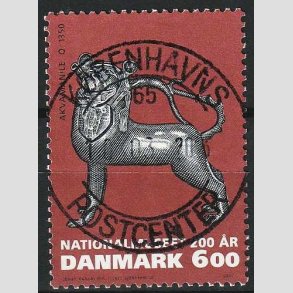 FRIM�RKER DANMARK | 2007 - AFA 1502 - Nationalmuseet 200 �r. - 6,00 Kr. flerfarvet - Pragt Stemplet