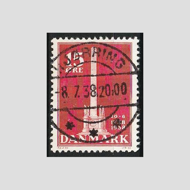 FRIMRKER DANMARK | 1938 - AFA 244 - Stavnsbndet 15 re rd - Lux Stemplet Hjrring