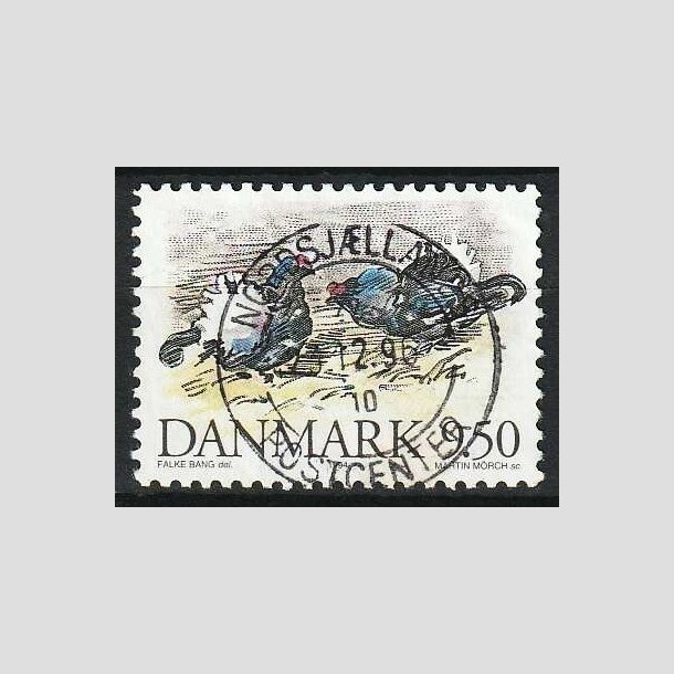 FRIM�RKER DANMARK | 1994 - AFA 1080 - Truede danske dyr - 12,00 Kr. snog - Pragt Stemplet