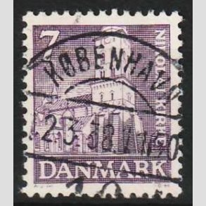 FRIM�RKER DANMARK | 1936 - AFA 230 - Reformationen 7 �re violet - Lux Stemplet