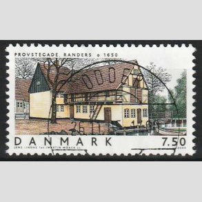 FRIM�RKER DANMARK | 2005 - AFA 1419 - Danske boliger IV. - 7,50 Kr. Provstegade - Lux Stemplet Odder