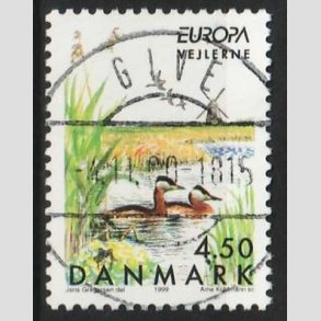 FRIM�RKER DANMARK | 1999 - AFA 1209 - Naturreservater - 4,50 Kr. Vejlerne - Lux Stemplet