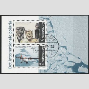 FRIM�RKER DANMARK | 2007 - AFA 1499 - Internationalt polar�r - 20,75 Kr. Miniark - Lux Stemplet 