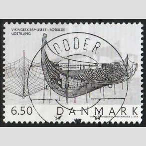 FRIM�RKER DANMARK | 2004 - AFA 1402 - Vikingeskibsmuseet - 6,50 Kr. - Pragt Stemplet Odder 