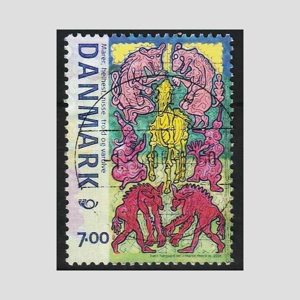 FRIM�RKER DANMARK | 2006 - AFA 1461 - Mystiske v�sener - 7,00 Kr. - Pragt Stemplet Odder