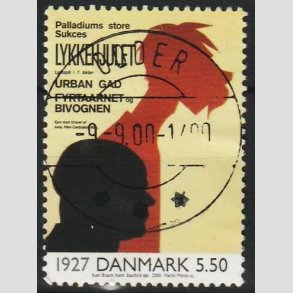 FRIMRKER DANMARK | 2000 - AFA 1252 - 1900-tallet - 5,50 Kr. flerfarvet - Lux Stemplet Odder