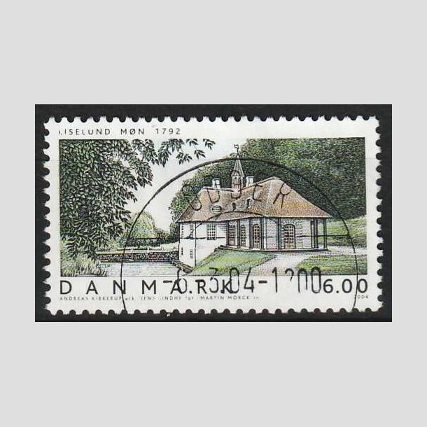 FRIMRKER DANMARK | 2004 - AFA 1379 - Danske boliger III. - 6,00 Kr. - Pragt Stemplet Odder