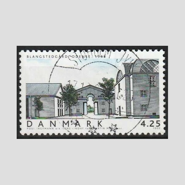 FRIM�RKER DANMARK | 2002 - AFA 1333 - Danske boliger I. - 4,25 Kr. Blangstedg�rd - Pragt Stemplet