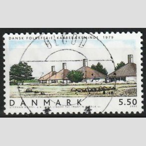 FRIM�RKER DANMARK | 2002 - AFA 1334 - Danske boliger I. - 5,50 Kr. Dansk Folkeferie - Lux Stemplet