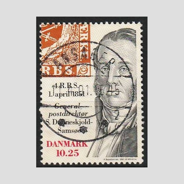 FRIM�RKER DANMARK | 2001 - AFA 1279 - Frim�rket 150 �r - 10,25 Kr. flerfarvet - Lux Stemplet