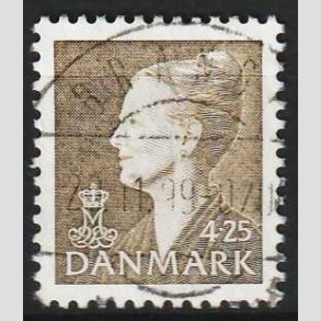 FRIMRKER DANMARK | 1998 - AFA 1170 - Dronning Margrethe II - 4,25 Kr. - Lux Stemplet Brande