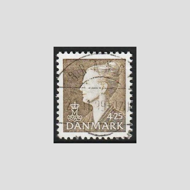 FRIMRKER DANMARK | 1998 - AFA 1170 - Dronning Margrethe II - 4,25 Kr. - Lux Stemplet Brande