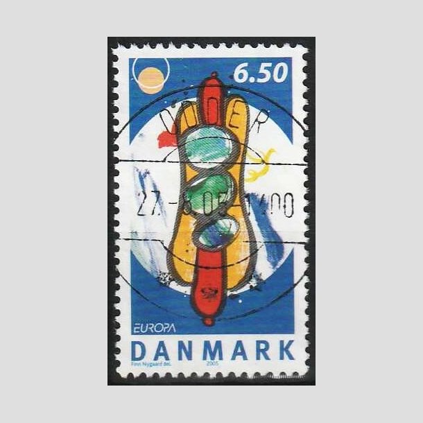 FRIM�RKER DANMARK | 2005 - AFA 1437 - Europam�rker - 6,50 Kr. Hotdog - Lux Stemplet Odder