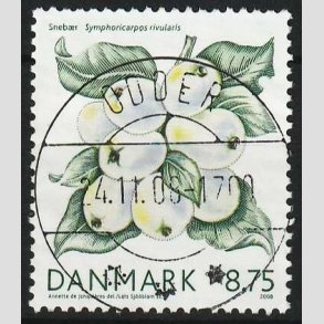 FRIM�RKER DANMARK | 2008 - AFA 1559 - Vinterb�r - 8,75 Kr. sneb�r - Lux Stemplet Odder
