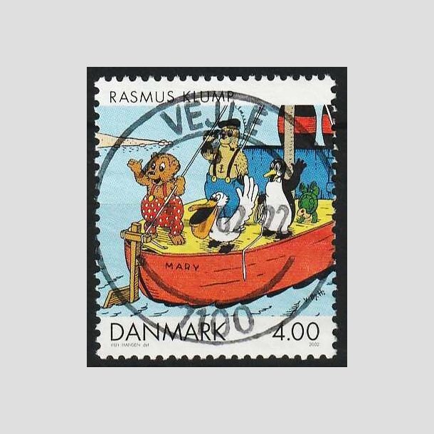 FRIM�RKER DANMARK | 2002 - AFA 1307 - Danske tegneserier - 4,00 Kr. Rasmus Klump - Pragt Stemplet 