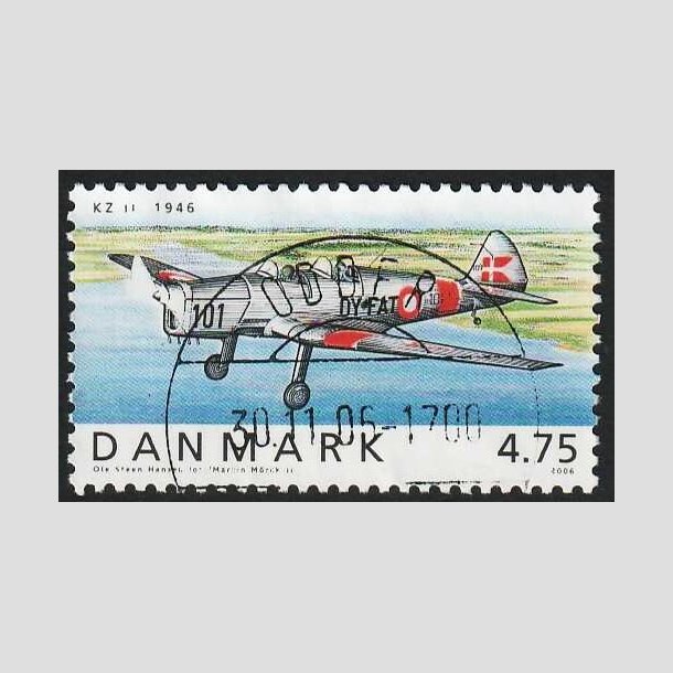 FRIM�RKER DANMARK | 2006 - AFA 1479 - Ellehammer - 4,75 Kr. flerfarvet - Pragt Stemplet