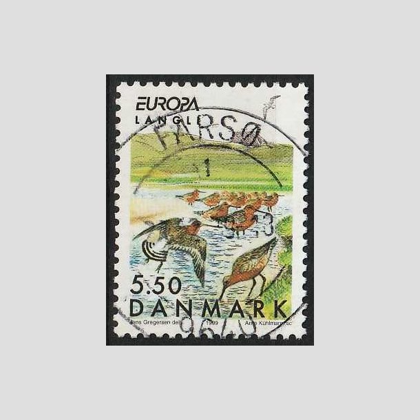 FRIM�RKER DANMARK | 1999 - AFA 1210 - Naturreservater - 5,50 Kr. Langli - Pragt Stemplet