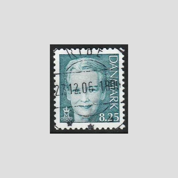FRIMRKER DANMARK | 2006 - AFA 1489 - Dronning Margrethe II - 8,25 bl - Pragt Stemplet Ribe