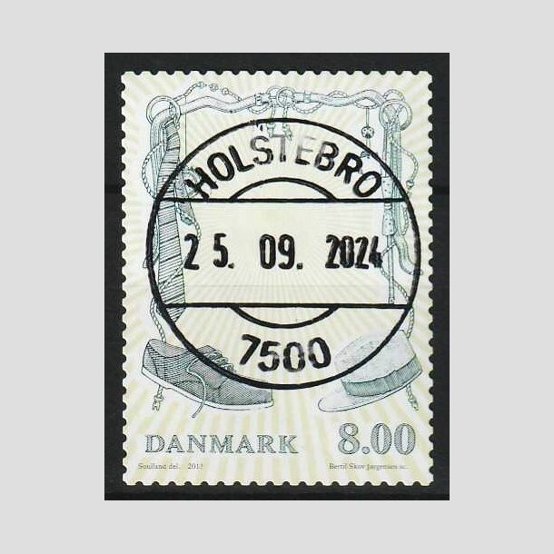 FRIM�RKER DANMARK | 2011 - AFA 1672 - Mode - 8,00 Kr. flerfarvet - Pragt Stemplet