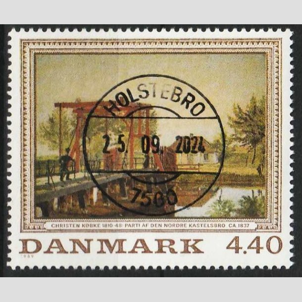 FRIMRKER DANMARK | 1989 - AFA 949 - Maleriserie 3. - 4,40 Kr. flerfarvet - Pragt Stemplet 