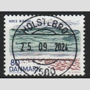 FRIM�RKER DANMARK | 1979 - AFA 686 - Nordjylland - 80 �re flerfarvet - Lux Stemplet 
