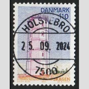 FRIM�RKER DANMARK | 1980 - AFA 701 - Nord for Limfjorden - 110 �re - Pragt Stemplet