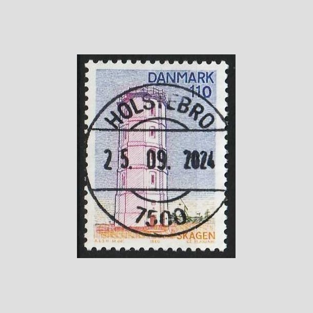 FRIM�RKER DANMARK | 1980 - AFA 701 - Nord for Limfjorden - 110 �re - Pragt Stemplet