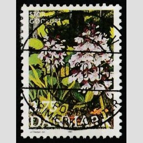 FRIMRKER DANMARK | 1990 - AFA 972 - Dansk flora - 3,75 Kr. flerfarvet - Lux Stemplet