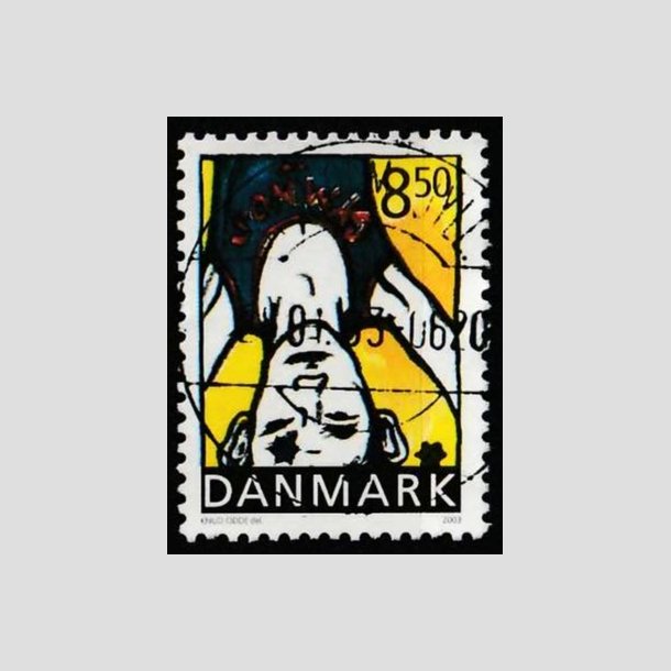 FRIM�RKER DANMARK | 2002 - AFA 1344 - Sport og ungdom - 8,50 Kr. Atletik - Pragt Stemplet
