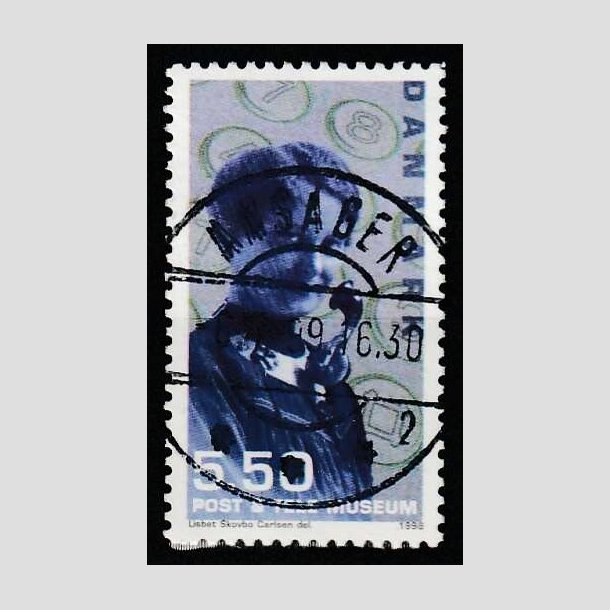 FRIM�RKER DANMARK | 1998 - AFA 1178 - Post og Tele Museet - 5,50 Kr. - Pragt Stemplet Ansager
