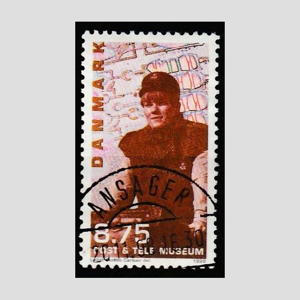 FRIM�RKER DANMARK | 1998 - AFA 1179 - Post og Tele museet - 8,75 Kr. - Pragt Stemplet Ansager