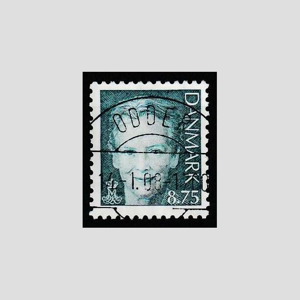 FRIMRKER DANMARK | 2008 - AFA 1523 - Dronning Margrethe II - 8,75 blgrn - Lux Stemplet Odder