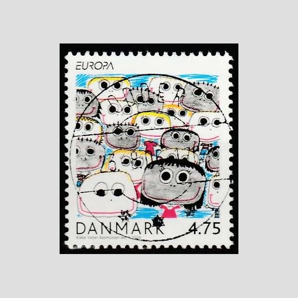 FRIM�RKER DANMARK | 2006 - AFA 1482 - Europam�rker b�rn/unge - 4,75 Kr. - Lux Stemplet Odder