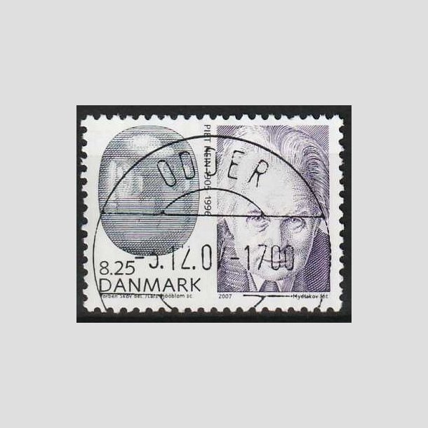 FRIM�RKER DANMARK | 2007 - AFA 1521 - Store danskere 2. - 8,25 Kr. Piet Hein - Lux Stemplet Odder