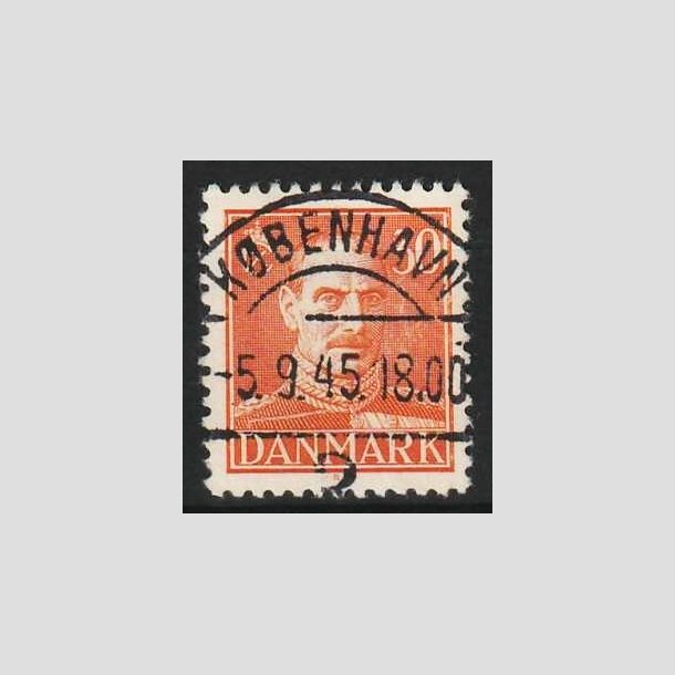 FRIM�RKER DANMARK | 1942-44 - AFA 278 - Chr. X 30 �re orange - Lux Stemplet