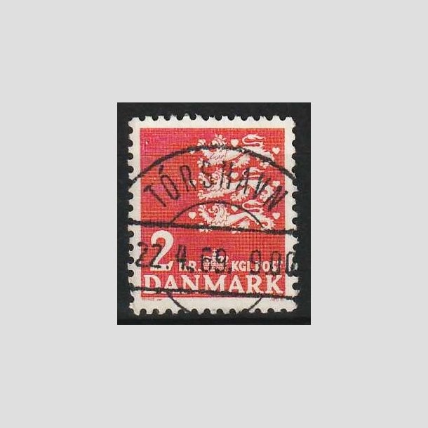 FRIM�RKER DANMARK | 1946-47 - AFA 294 - Rigsv�ben 2 Kr. r�d - Lux Stemplet Torshavn